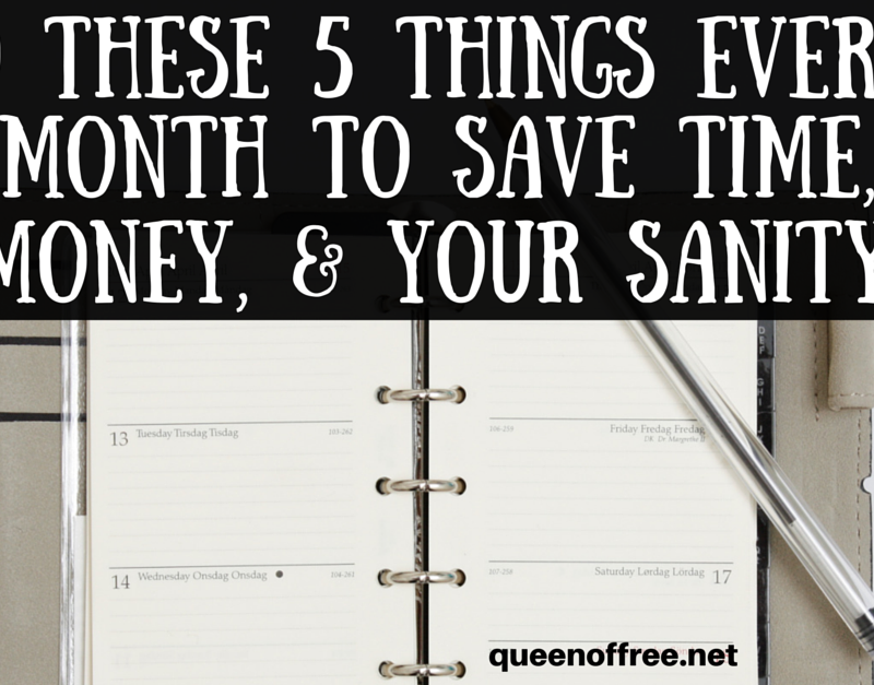 5 Things You Should Do at the Beginning of Every Month
