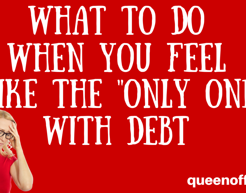 When It Feels Like You Are the Only One Paying Off Debt
