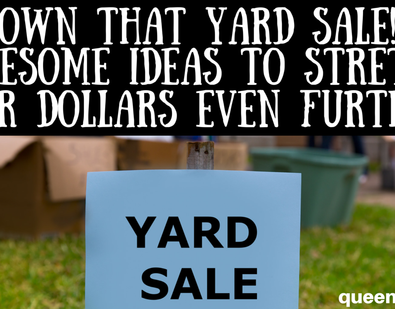 How to Save Even MORE at Yard Sales!