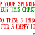 Do not bust your budget this year. Celebrate Christmas in July by getting your ducks in a row NOW. Check out these tips and do them right away.