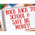Rock those back to school supplies. These tips are certain to save you money and help your little student begin the year well prepared!