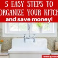 WOW, this is so simple and it will save you a bundle. How to reorganize your kitchen to use the food you have!
