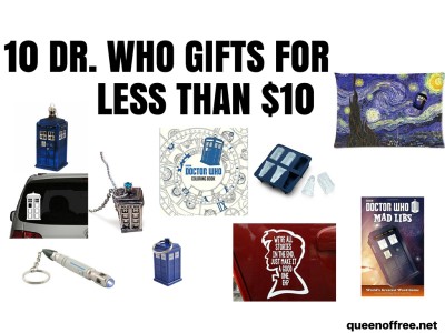 10 Dr. Who Gifts for Less Than $10