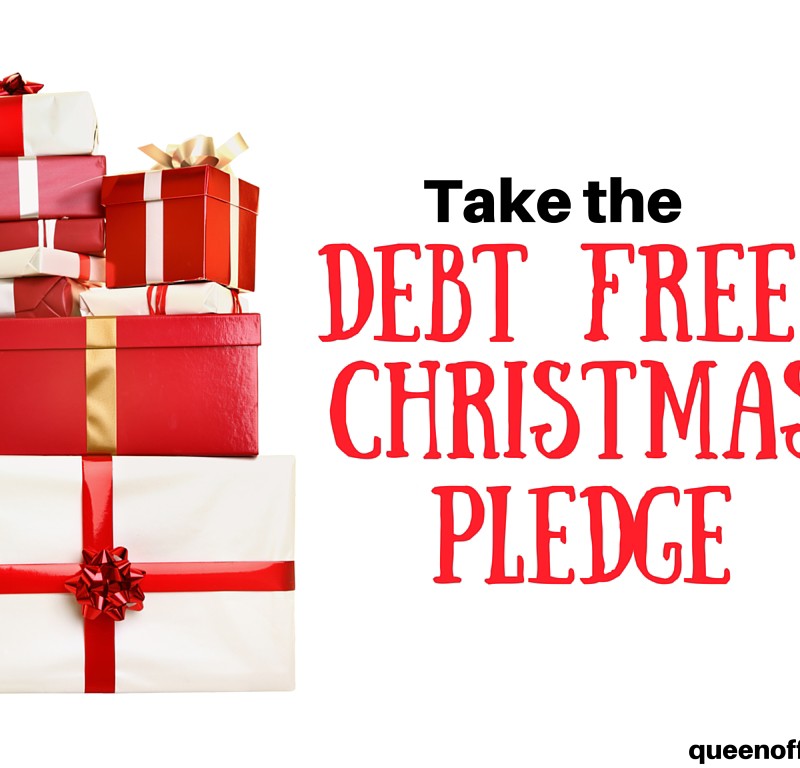 Take the Debt Free Christmas Pledge