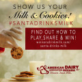 Win a $500 Amazon Gift Card from Indiana Dairy when you share your Milk and Cookies for Santa!
