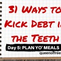 Get some practical and easy ideas to plan meals in the new year. You do not have to dread the process plus you will save hundreds of dollars with these strategies.