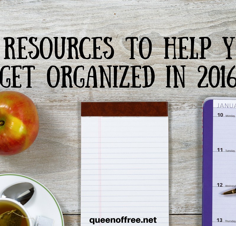 16 Resources to Help You Get Organized in 2016