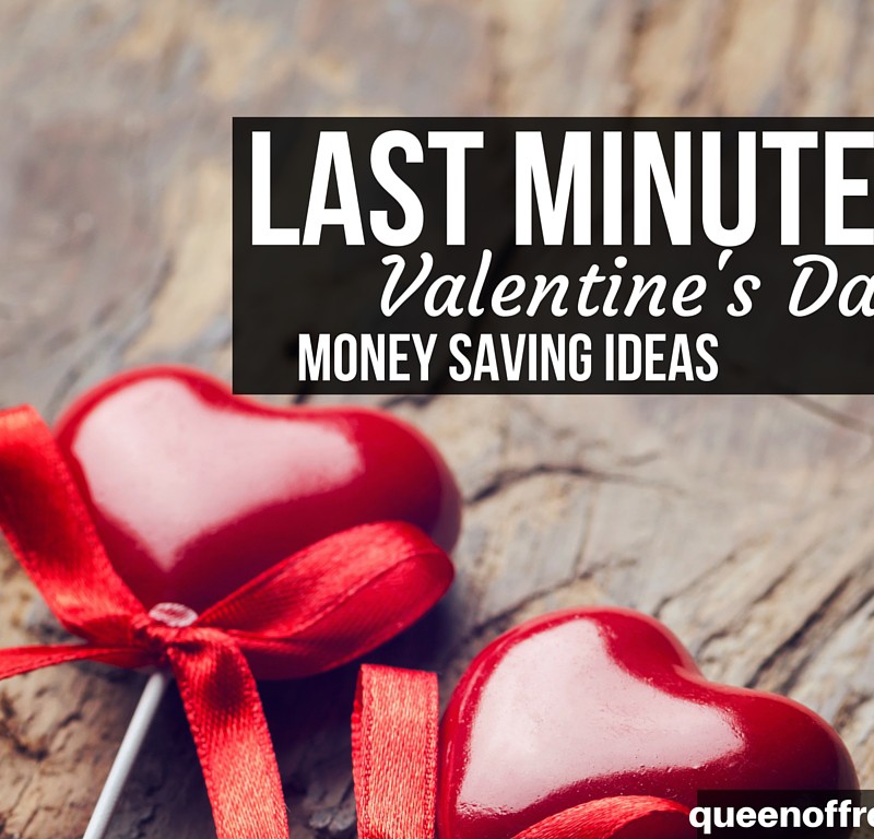 Last Minute Valentine’s Day Money Saving Ideas