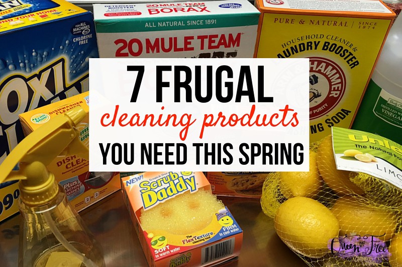 7 Frugal Cleaning Products You Need This Spring