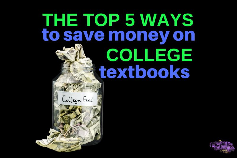 5 Ways to Save Money on College Textbooks