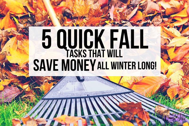5 Fall Tasks to Do NOW to Save Money During Winter