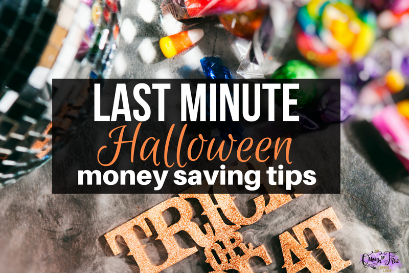 Last Minute Halloween Money Saving Tips