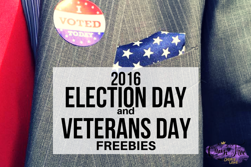 Election and Veterans Day Freebies 2016