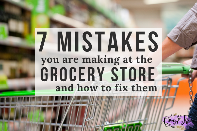 Grocery Store Mistakes You CAN Fix