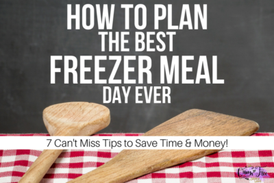 Want to host a successful freezer meal day? These tips will help you save more money and stay organized so you can feed your family well!