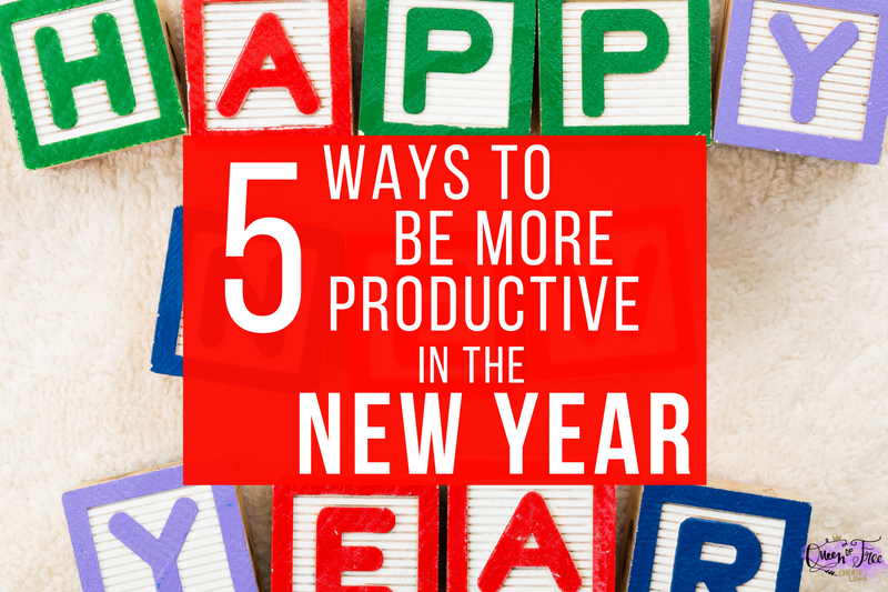 5 Ways to Be More Productive in the New Year