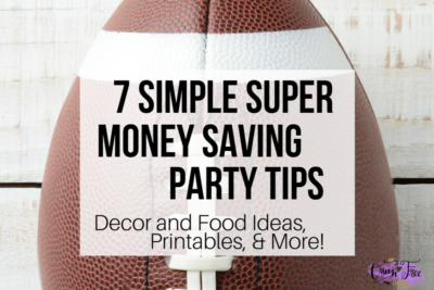 Looking forward to the big game? Celebrate the day without spending a bundle with these great Super Bowl money saving tips!