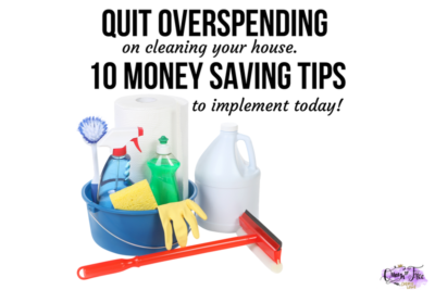 Keeping it clean doesn't have to cost hundreds of dollars. You'll wish you learned these frugal spring cleaning tips years ago!
