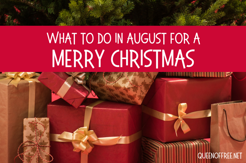 What to Do in August for a Merry Christmas