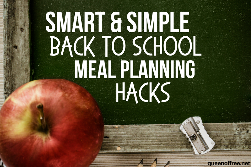 Smart Back to School Meal Planning Hacks