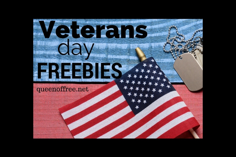 Veterans Day 2017 Freebies