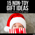 Don't add more to the mess or buy items that won't last. Check out these fantastic Non-Toy Gift Ideas for kids of all ages!