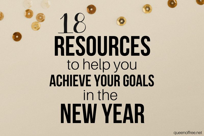 18 Resources for Your New Year Goals