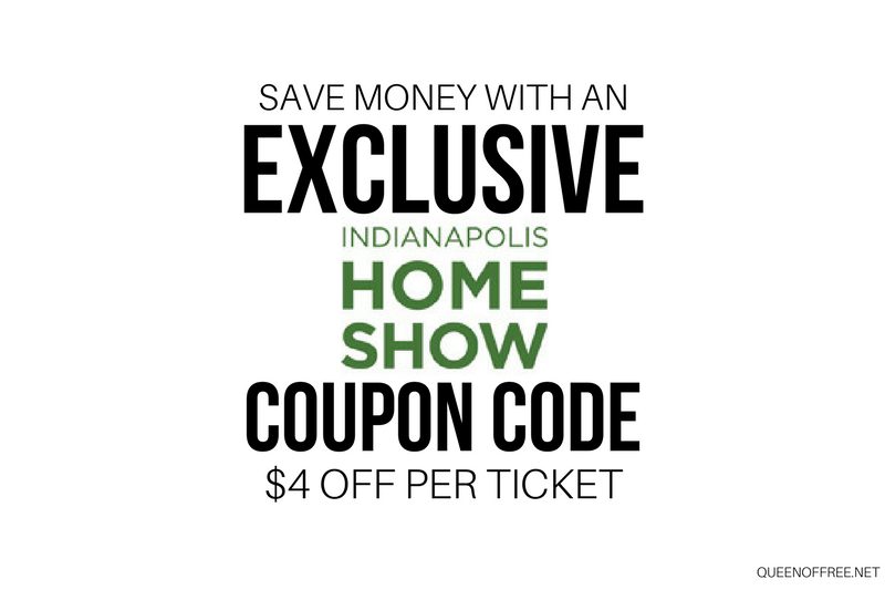The best Indianapolis Home Show coupon code you'll find is right here! Save $4/person this year when you buy your tickets.