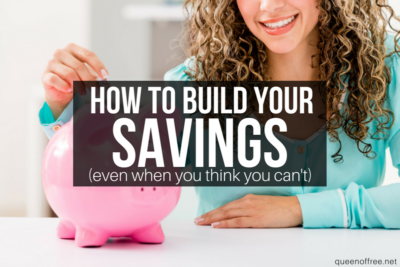 Want to go on vacation, buy a house, or score a new car? You CAN build your savings and achieve your money goals with these tips!