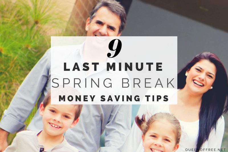 Last Minute Spring Break Money Saving Tips