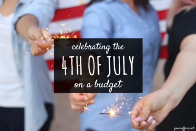 Think you have to skip the 4th of July because you're low on cash? No way! Celebrate the 4th of July on a budget and have a blast.