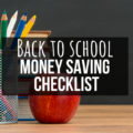 Quit wasting money on purchases you don't need for the new year! Check out this Back to School Money Saving Checklist, STAT.