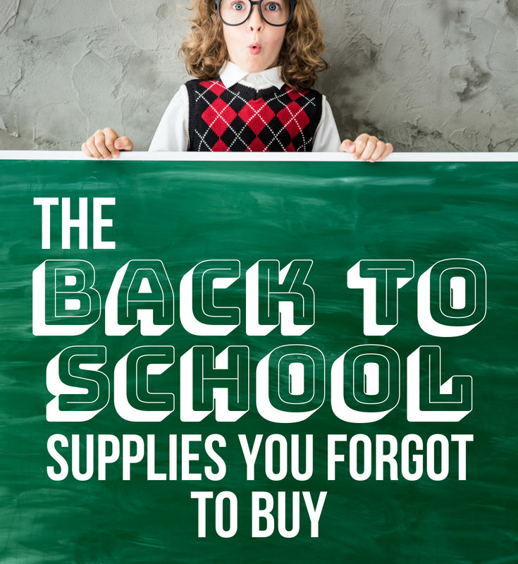 Oh no! You forgot to purchase crucial school supplies for the new year. Find out what they are STAT before it's too late.