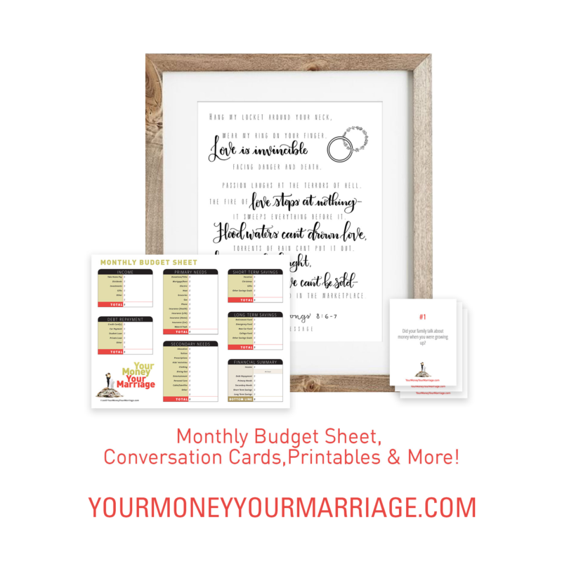 Your Money, Your Marriage Book Bonuses