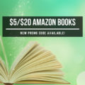 For a limited time, get $5 off $20 book purchases. Use this Amazon Book Coupon Promo Code to score a great deal now, friends!