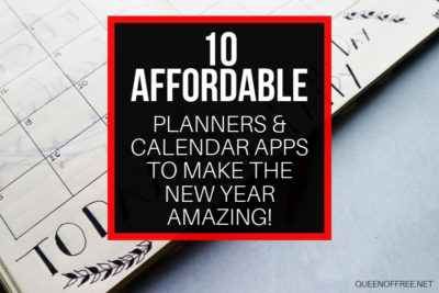 WOW, a round up of 10 Affordable Planners and Calendar Apps to help keep you organized without going over budget. Check it out!