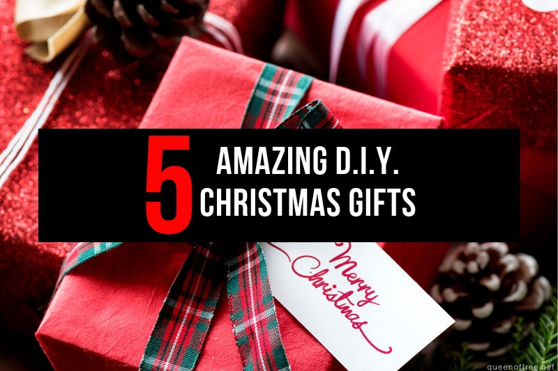 5 Amazing D.I.Y. Christmas Gift Ideas