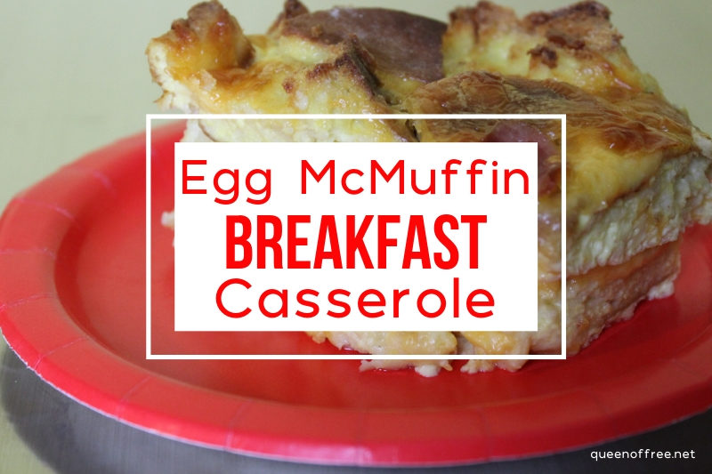 Egg McMuffin Casserole