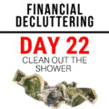 Nix those empty bottles & keep soap scum from ruining the walls. Clean out the shower with these fantastic tips & learn why your mess costs money.