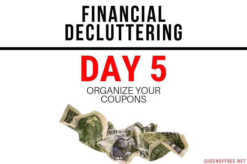 Financial Decluttering Day 5: Organize Your Coupons