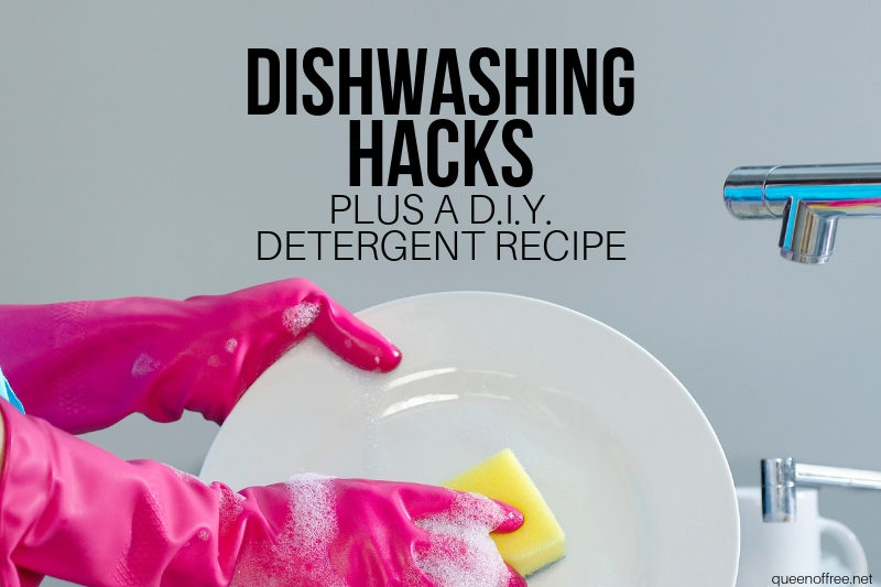 Save Money Washing Dishes PLUS D.I.Y. Dishwasher Detergent