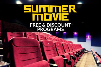 Did you know you can catch flicks with your kids for FREE (or close to it)?! Check out these Summer Movie Programs for details.