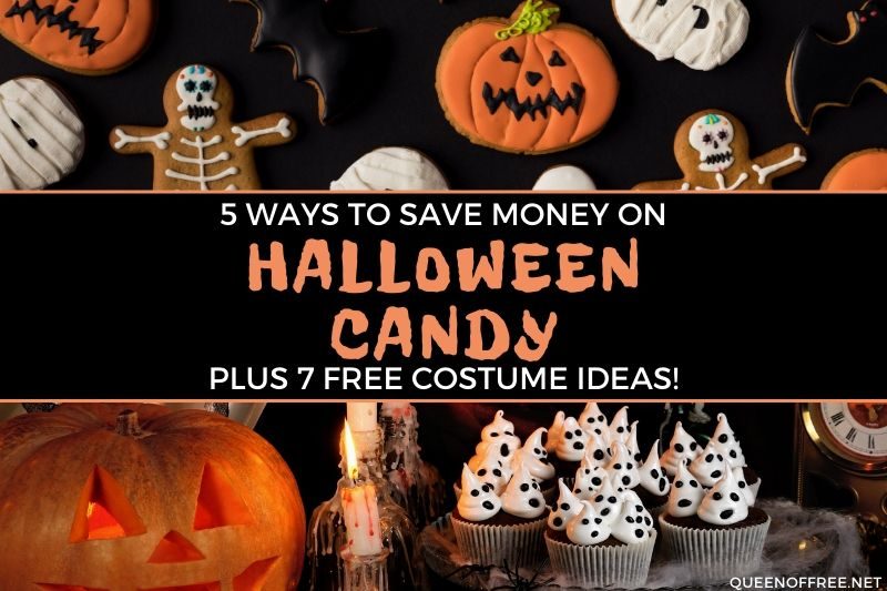 5 Halloween Candy Money Saving Tips PLUS 7 FREE Costumes