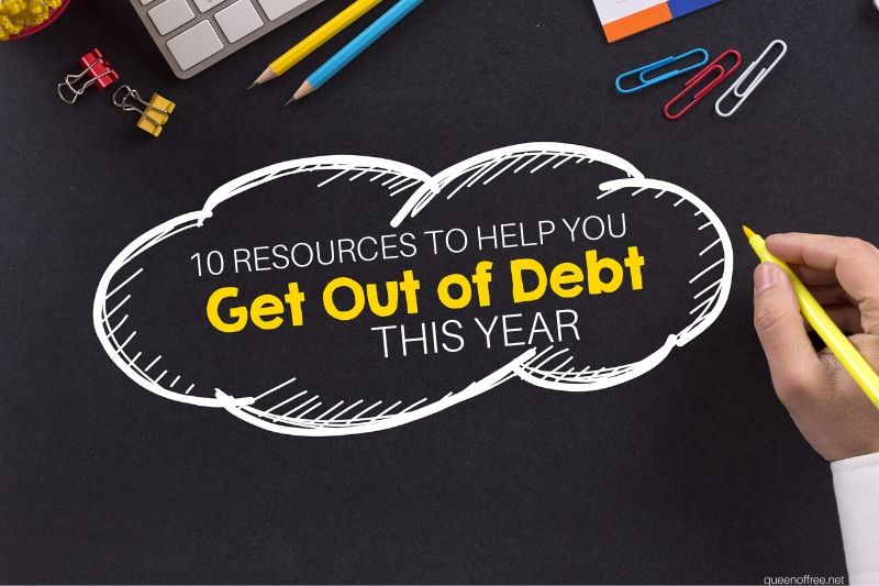 Get Out of Debt starting this year! You CAN do this, friends. This posts gives you all sorts of help to begin your journey to freedom.
