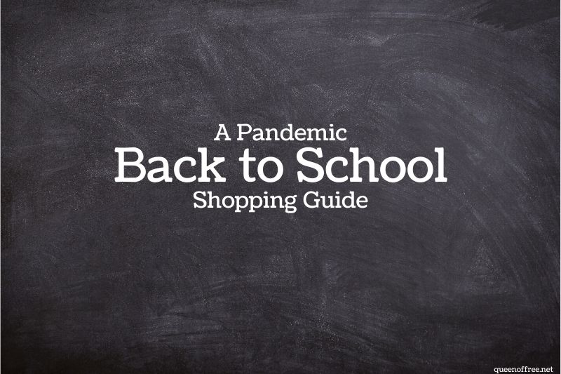 A Pandemic Back to School Shopping Guide