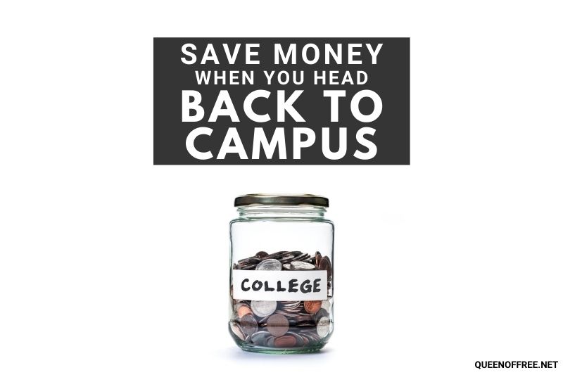 Back to Campus Money Saving Tips
