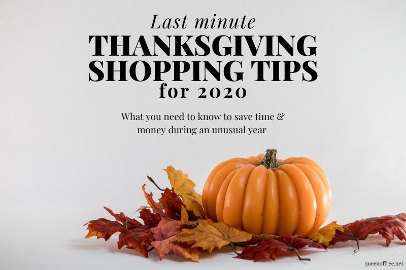 2020 Thanksgiving Shopping Tips
