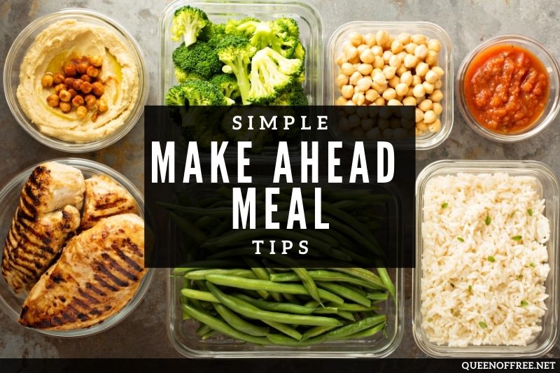 Simple Make Ahead Meal Ideas