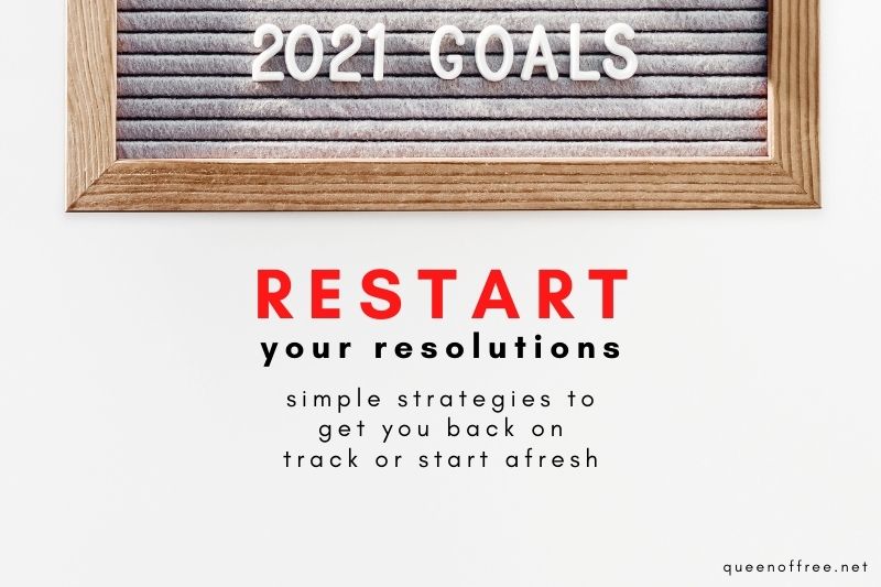 How to Restart Your Resolution