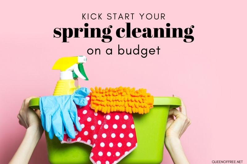 Ready to breathe new life into your space? Don't miss how you can kick start your Spring Cleaning on a Budget this year!